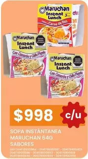 Maruchan - Sopa Instântanea