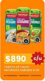 Naturezza - Tableta De Caldo