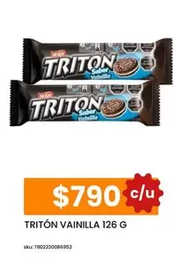 Tritón - Triton Vainilla