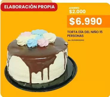 Torta Día Del Niño 15 Personas