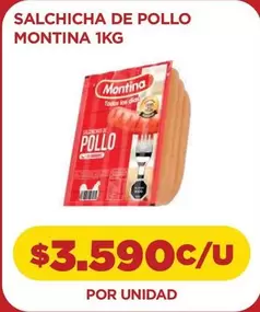 Montina - Salchicha De Pollo