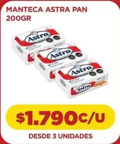 Astra - Manteca  Pan