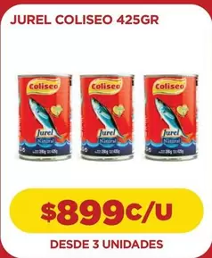 Coliseo - Jurel 425gr