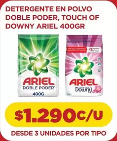Downy - Ariel - Detergente En Polvo Doble Poder, Touch Of