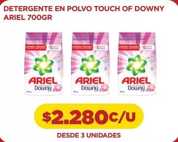 Downy - Ariel - Detergente En Polvo Touch Of
