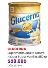 Glucerna - Suplemento Adulto Control Azúcar Sabor Vainilla