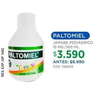 Paltomiel - Jarabe Pediátrico