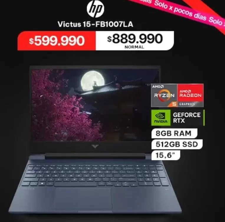 AMD - HP - Victus 15-FB1007LA