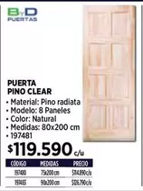 Clear - BXd - PURETA PINO CLEAR