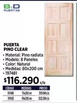 Clear - BXd - PURETA PINO CLEAR