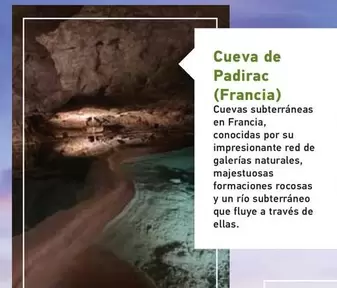 Cueva De Padirac (Francia)