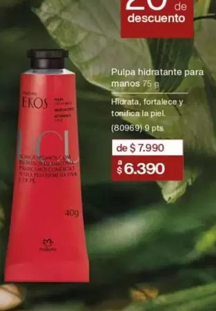 Ekos - Ok Fuego - Pulpa Hidratante Para Manos