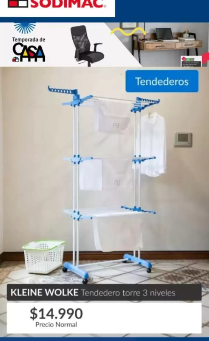 Torre - Kline Wolfe - Tendedero  3 Niveles
