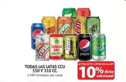 Crush - Todas Las Latas Ccu Y 310 Cc.