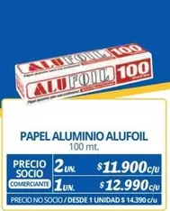 Alufoil - Papel Aluminio