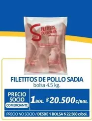 Sadia - Filetitos De Pollo