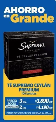 Ceylán - Ceylan - Té Supreme Premium