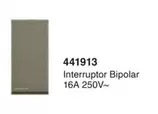Interruptor Bipolar 16a