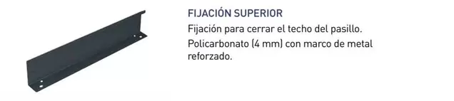 Metal - Fijación Superior