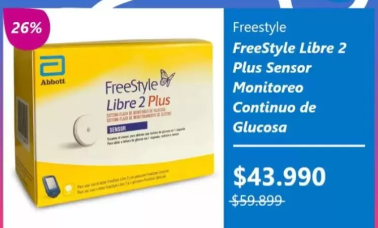 FreeStyle - Sensor - Frite 2 Plus