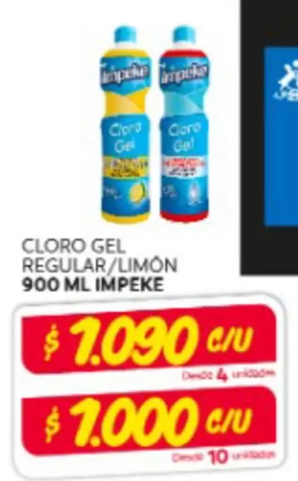 Impeke - Cloro - gel regular/limon