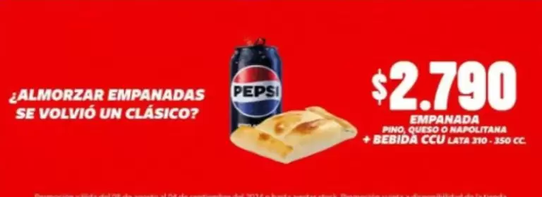 Pepsi - pepsi - almozza empanadas se Volvo un clasico?