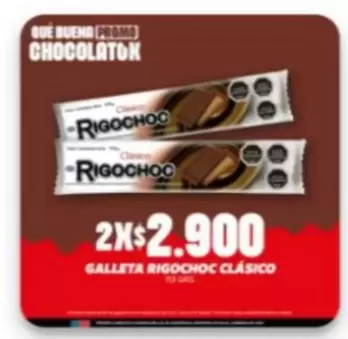 Rigochoc - Rigochoo - Galleta Classico