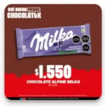 Milka - Chocolate Alpine
