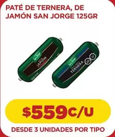 San Jorge - Pate De Ternera, De Jamon