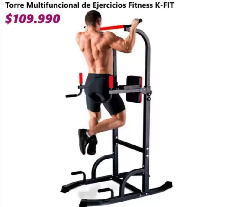 Torre -  Multifuncional De Ejercicios Fitness K-fit