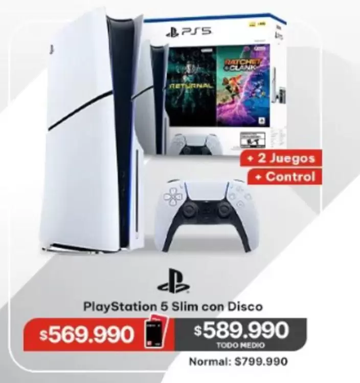 Control - Playstation 5 Slim Con Disco
