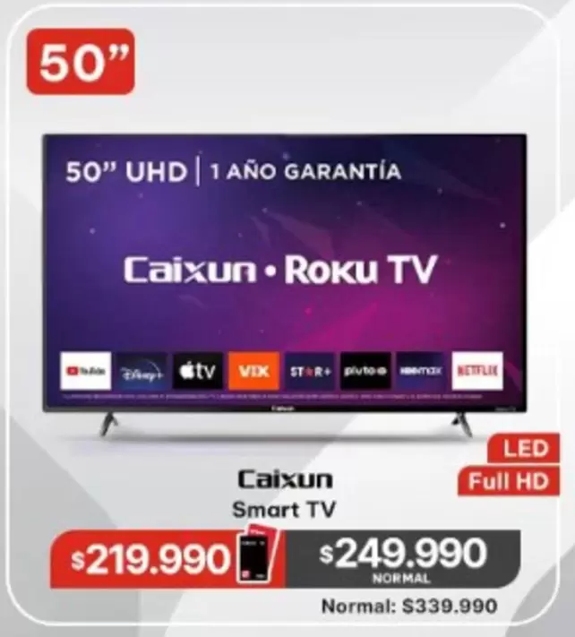 Roku - Caixun - Smart Tv