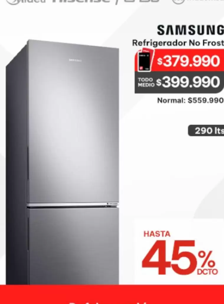 Samsung - Refrigerador No Frosta