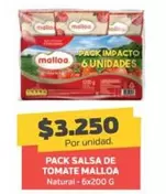 Malloa - Mallo - Pack Salsa De Tomate