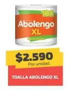 Abolengo - Toalla -  XL