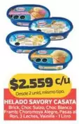 Savory - Helado Casata