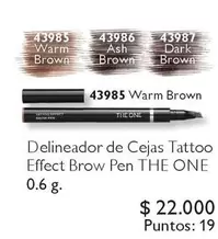 Braun - Delineador de Cejas Effect Prem The One 0.6g