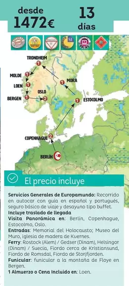 Cena - Ben & Up - Cereales De Europa