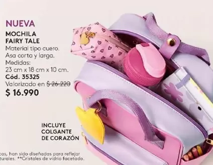 Nueva - Mochilla Fairy Tale
