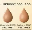 Almendra 230n Avellana 270c