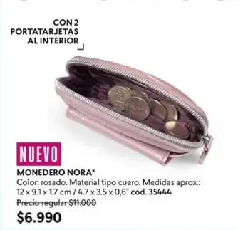 Monedero Nora