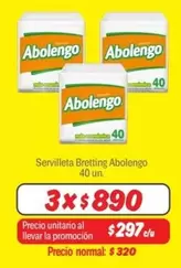 Abolengo - Servilleta Bretting