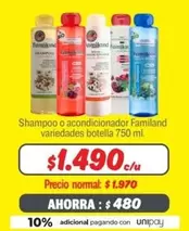 Familand - Familiand - Shampoo O Acondicionador