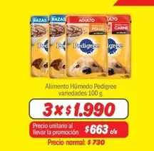 Pedigree - Alimento Humedo