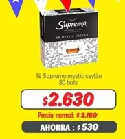 Té Supremo - Té Systemo Mystic Ceylan