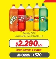 Bilz - Ccu - Bebida Variedad Desechable