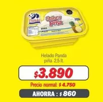 Panda - Helado  Piña