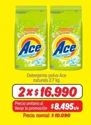 Ace - Detergente Polvo Naturals