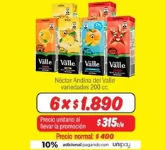 Andina - Valle - Nectar  Del