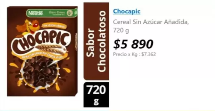 Chocapic - Cereal Sin Azucar Anadida